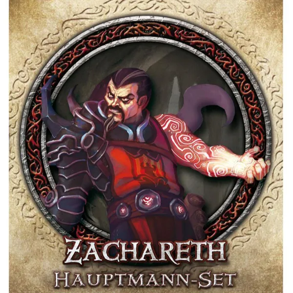 Fantasy Flight Games - FFGD1306 - Zachareth Hauptmann-Set - Descent 2.Ed., ab 14 Jahren (Erweiterung, DE-Ausgabe)