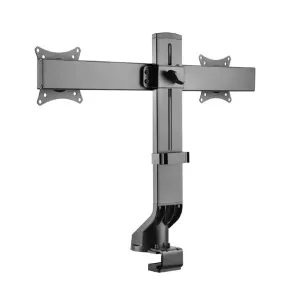 Maclean Brackets - MC-854 - table mount, max. 27 inch, black, 2 devices
