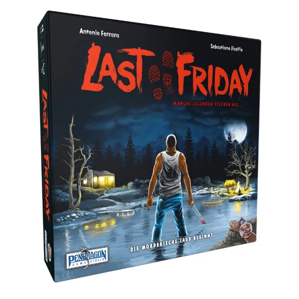 Pendragon Game Studio - PGSD0001 - Last Friday, Board game, 2-6 players, ages 13+ (DE edition)