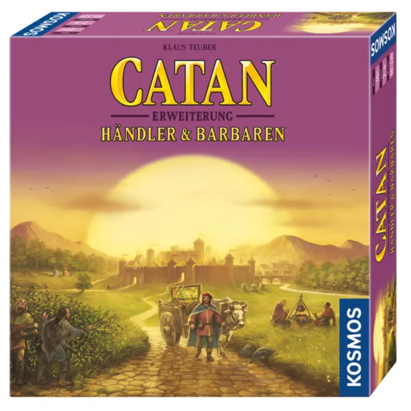 Kosmos - FKS6933050 - Händler & Barbaren - Catan: Das Spiel, Brettspiel (DE-Erweiterung)