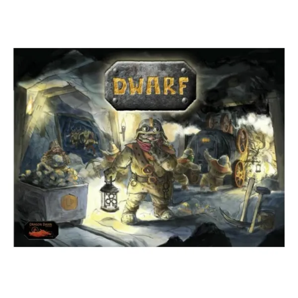 Dragon Dawn - DWARF BOARD GAME - Dwarf - Brettspiel,  für 1-3 Spieler, ab 9 Jahren (DE/ES- Ausgabe)