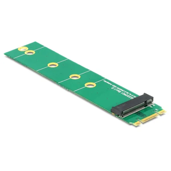 Delock - 62549 - Adapter - M.2 NGFF Key-B+M-Stecker > M.2-NGFF Key-B-Slot, Portschoner