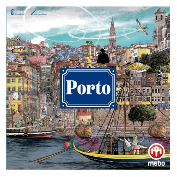 MEBO Games Lda. - MB002 - Porto, Brettspiel, 1-4 Spieler, ab 8 Jahren (DE-Ausgabe)