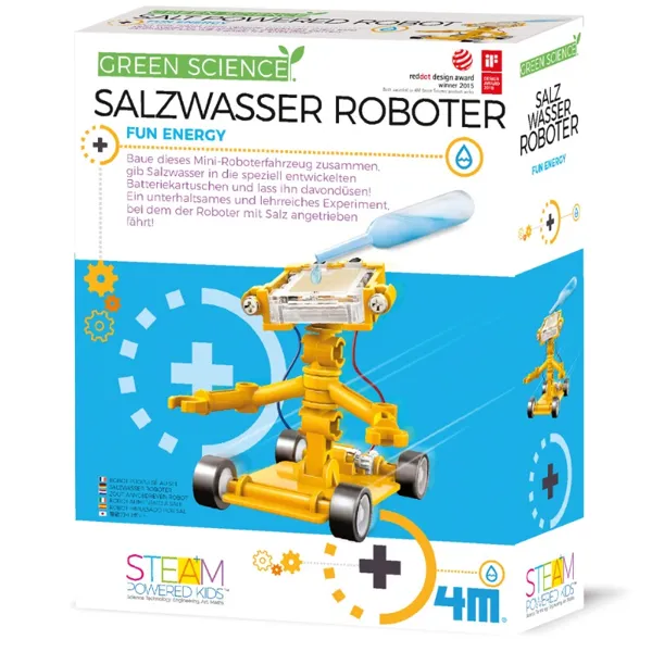 HCM Kinzel GmbH - HCM68554 - Green Science: Salzwasser Roboter, für 1+ Spieler, ab 8 Jahren