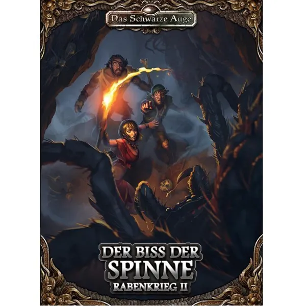 Ulisses Spiele - US25340 - DSA Adventure - Raven War 2: The Bite of the Spider, Paperback, 64 pages (DE edition)