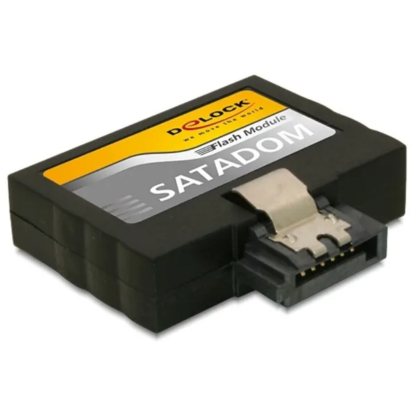 Delock - 54739 - SATA - 6 Gb/s Flash Modul, 64 GB, MLC, Low profile, -40°C ~ +85°C