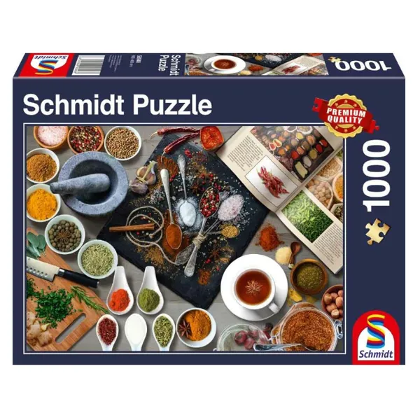 Schmidt Spiele - SSP58948 - Gewürze - 1000 Teile Puzzle