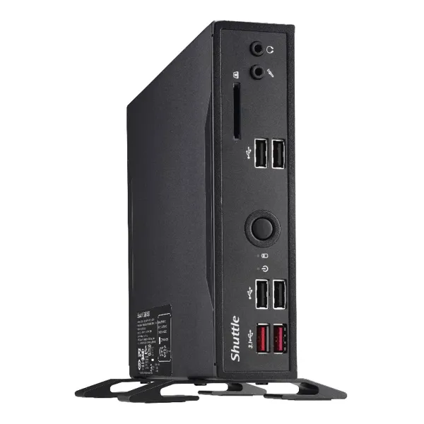 Shuttle - DS10UXA - Lüfterloser 1,3 Liter PC im Industrie-Design mit Whiskey Lake-U Prozessor