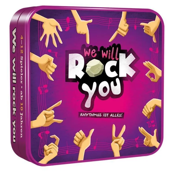 Cocktail Games - COGD0002 - We will rock you, Kartenspiel, 4-12 Spieler, ab 10 Jahren (DE-Ausgabe)