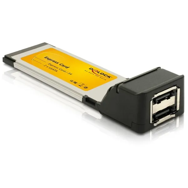 Delock - 61386 - Express Card > 2 x eSATA 3 Gb/s