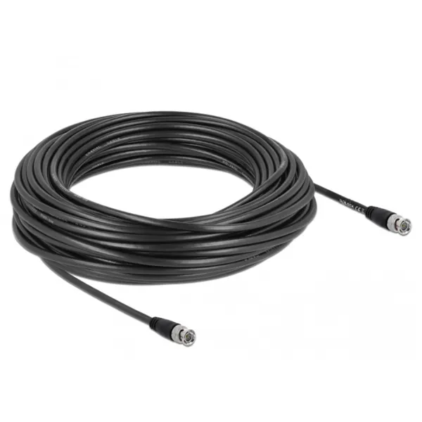 Delock - 80088 - Kabel BNC Stecker zu BNC Stecker 25 m