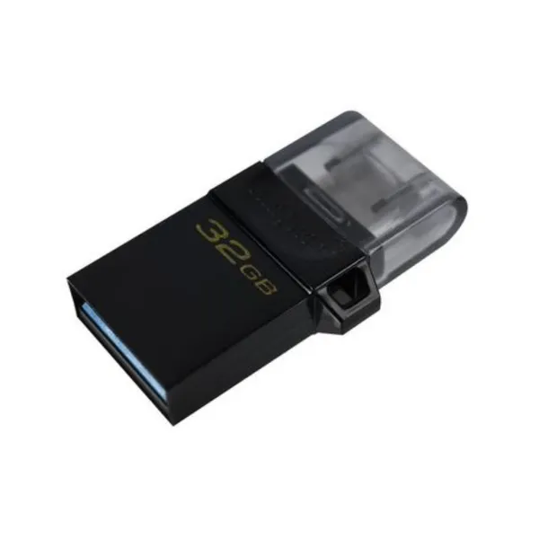 Kingston - DTDUO3G2/32GB - USB Stick, 32GB, schwarz