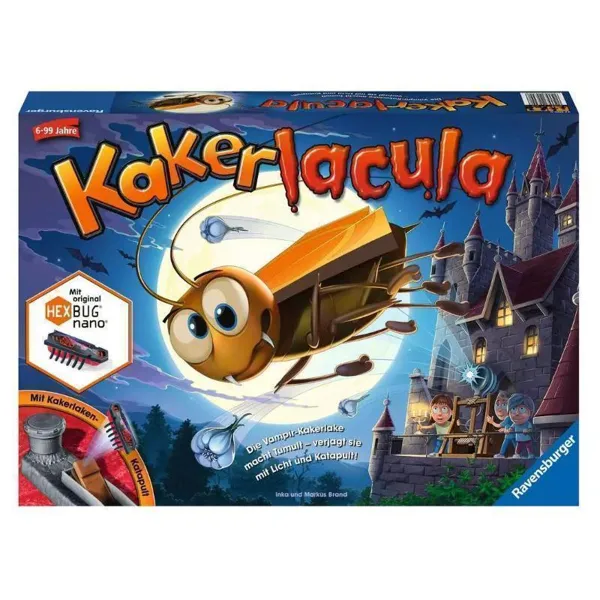 Ravensburger AG - RAV22300 - Kakerlacula, Brettspiel, für 2-4 Spieler, ab 6 Jahren (DE-Ausgabe)