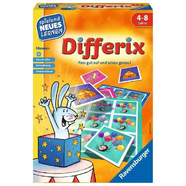 Ravensburger AG - 24930 - Differix, Kinderspiel, für 1-4 Spieler, ab 4 Jahren (DE-Ausgabe)