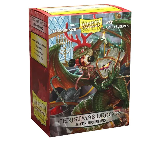 Dragon Shield - ART12051 - Art Sleeves for cards: Classic - Christmas Dragon 2020 (100 pcs)