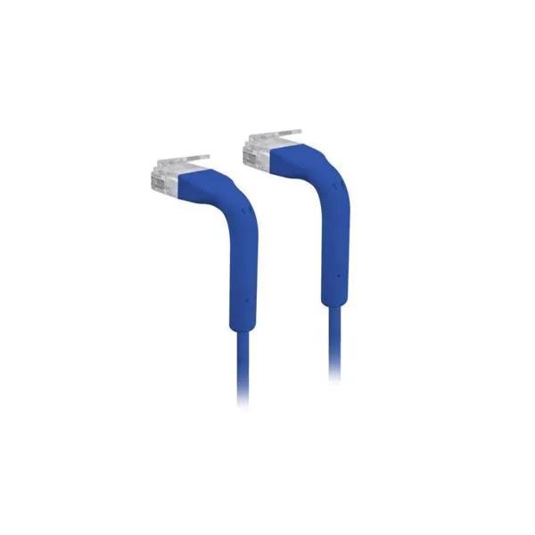 Ubiquiti - U-CABLE-PATCH-0.3M-RJ45-BL_OFF - Patchkabel Cat.6, U/UTP, 0,3m, blau