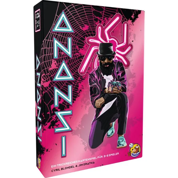 Heidelberger Spieleverlag - HG007 - Anansi - Kartenspiel, für 3-5 Spieler, ab 10 Jahren (DE-Ausgabe)