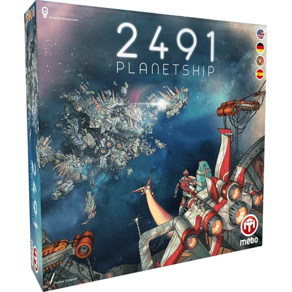 MEBO Games Lda. - MB006 - 2491: Planetship - Kartenspiel, für 2-5 Spieler, ab 12 Jahren