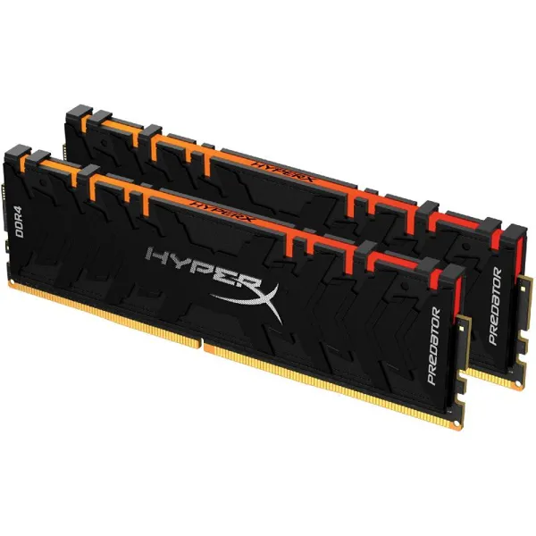 Kingston - HX432C16PB3AK2/32 - HyperX Predator RGB - DDR4 - 32 GB: 2 x 16 GB - DIMM 288-PIN - unbuffered