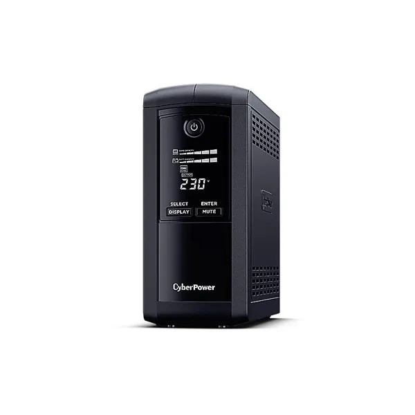 CyberPower - VP700ELCD - 700 VA/ 390 W Line-Interactive, USB HID Compliant AVR
