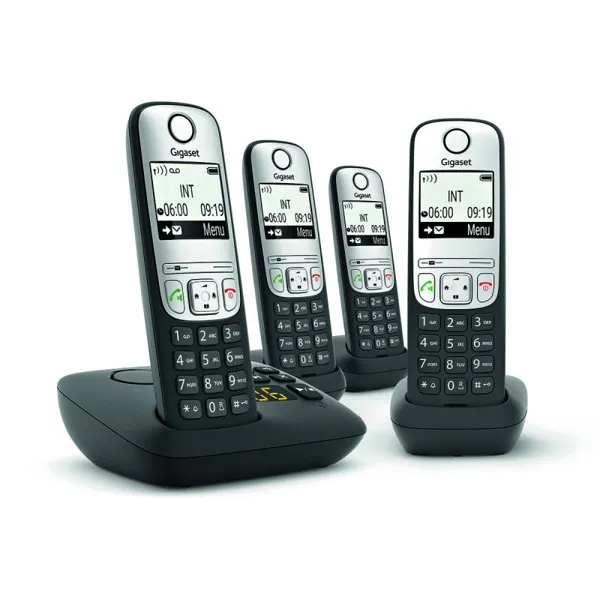Gigaset Communications - L36852-H2830-B121 - A690A Quattro schwarz