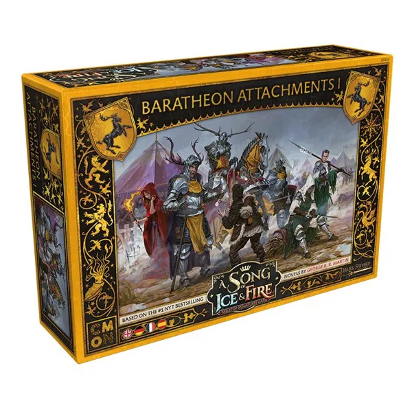 CMON - CMND0136 - Baratheon Attachments # 1 - A Song of Ice & Fire, from 14 Years (Expansion)