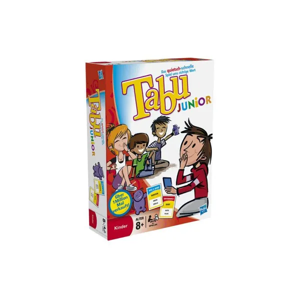 Hasbro Gaming - HASD0004 - Tabu: Junior - Kartenspiel, für 4-100 Spieler, ab 8 Jahren (DE-Ausgabe)