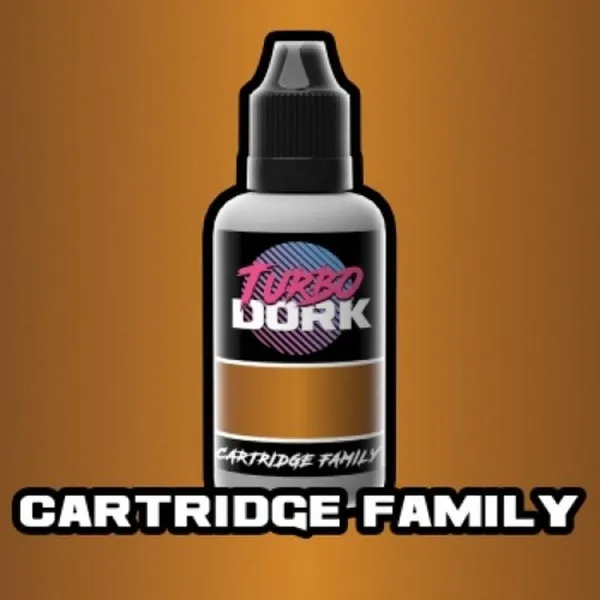 Turbo Dork - TDK025144 - Cartridge Family Metallic Acrylfarbe 20ml Bottle