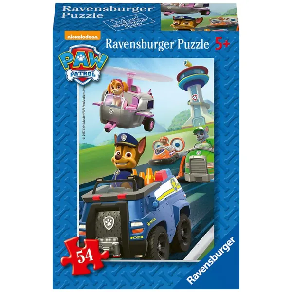 Ravensburger AG - 09437-3 - Minipuzzle Paw Patrol - Flughafen, 54 Teile ab 5 Jahren