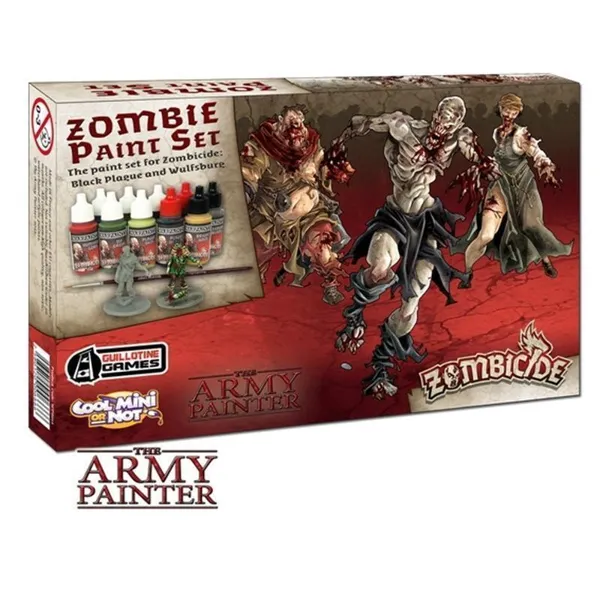 Army Painter - TAPWP8012 - Zombicide Black Plague Paint Set