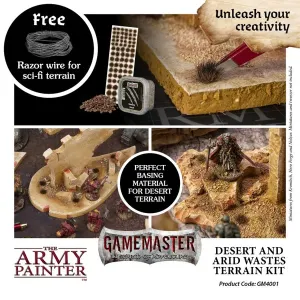 Army Painter - TAPGM4001 - Gamemaster: Desert & Arid Wastes Terrain Kit