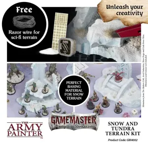 Army Painter - TAPGM4002 - Gamemaster: Snow & Tundra Terrain Kit