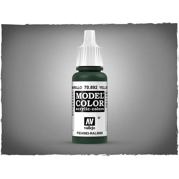 Vallejo - VAL-70.892 - Model Color Acrylfarbe - Yellow Olive, 17 ml