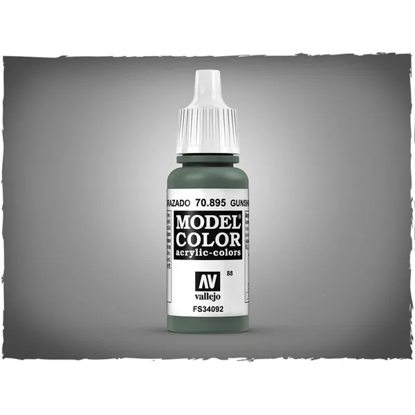 Vallejo - VAL-70.895 - Model Color Acrylfarbe - Gunship Green, 17 ml