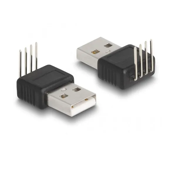 Delock - 66951 - Adapter USB 2.0 Type-A male to 4 pin 90° angled