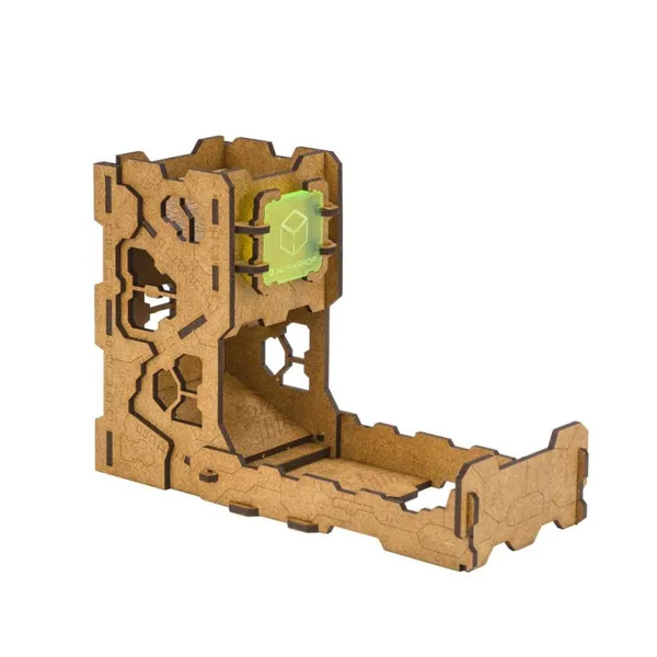 Q-Workshop - TTEC101 - Tech Dice Tower, beige