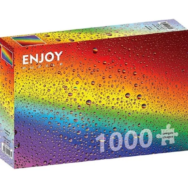 ENJOY Puzzle - ENJOY-1296 - Rainbow Drops, Puzzle , 1000 Teile