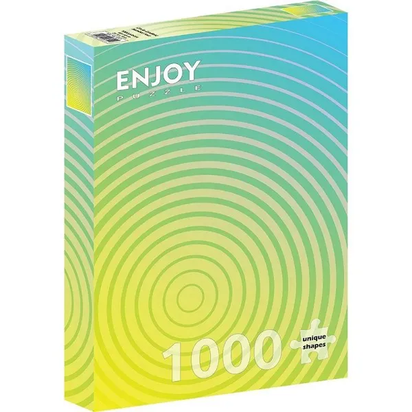 ENJOY Puzzle - ENJOY-1311 - Circle Gradient Number Four, Puzzle , 1000 Teile