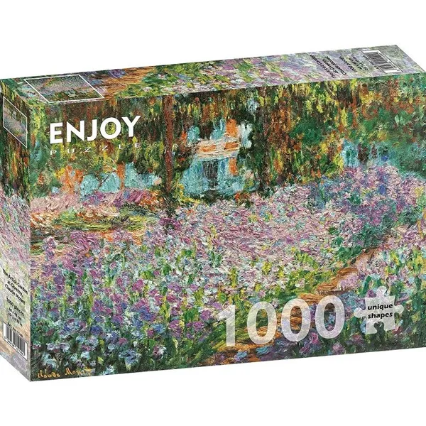 ENJOY Puzzle - ENJOY-1149 - Claude Monet: The Artist Garden at Giverny, Puzzle, 1000 Pieces
