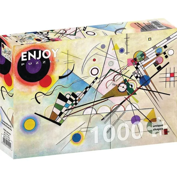 ENJOY Puzzle - ENJOY-1545 - Composition VIII, Wassily Kandinsky, Puzzle, 1000 Pieces