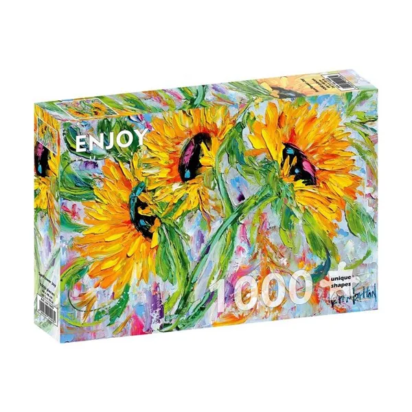ENJOY Puzzle - ENJOY-1443 - Sunflower Joy, Puzzle , 1000 pieces