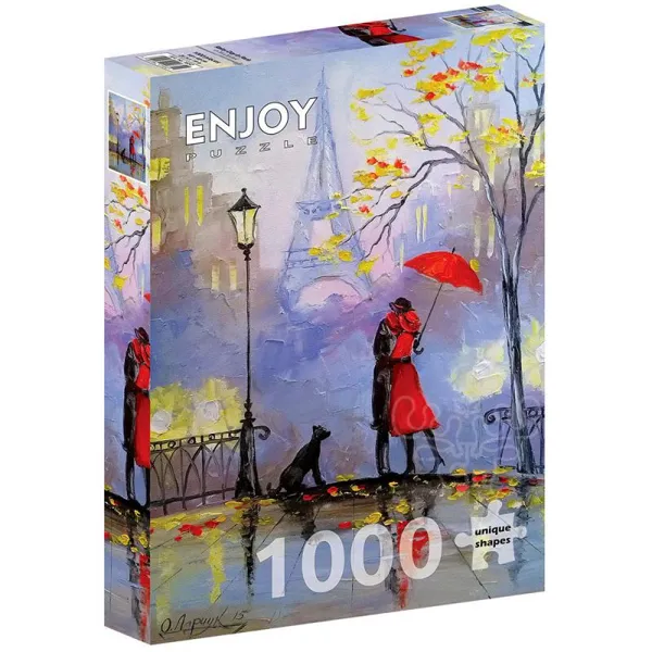 ENJOY Puzzle - ENJOY-1832 - Rainy Day in Paris, Puzzle , 1000 pieces