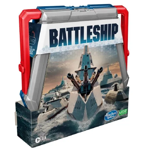 Hasbro Gaming - HASD0067 - Battleship (Flottenmanöver), Brettspiel, für 2 Spieler, ab 7 Jahren (DE-Ausgabe)
