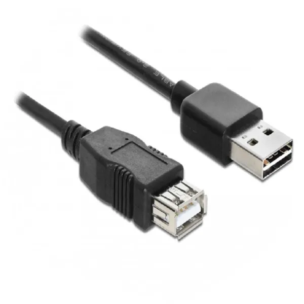 Delock - 83372 - Extension cable EASY-USB2.0-A male > USB2.0-A female black, 3 m