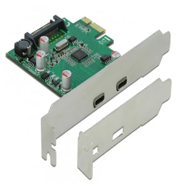 Delock - 90493 - PCI Express x1 card to 2 x external USB (USB 3.2 ) USB Type-C socket