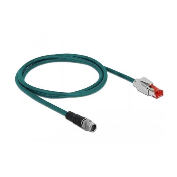 Delock - 85425 - Patchcable Cat.5e, SF/UTP, 1m, blue
