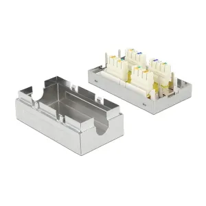 Delock - 86419 - Verbindungsdose für Netzwerkkabel Cat.6 LSA STP
