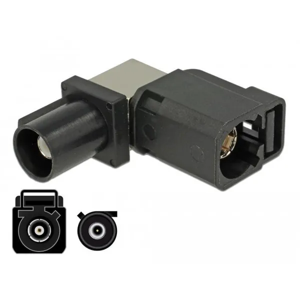 Delock - 89857 - dapter FAKRA A Buchse 90° > FAKRA A Stecker