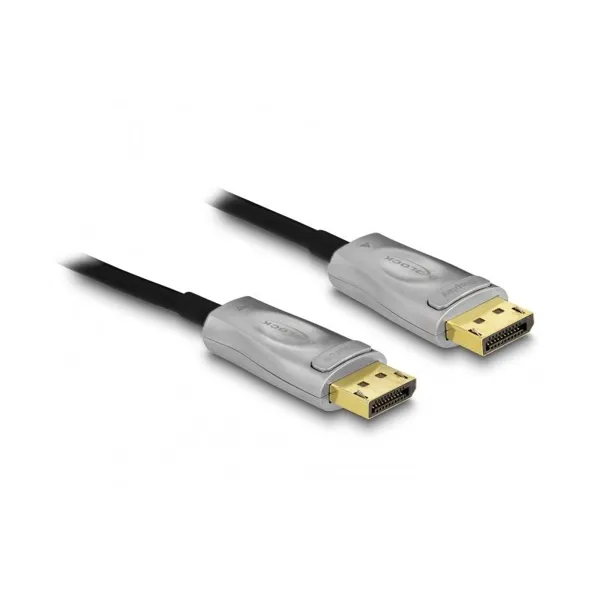 Delock - 85888 - Aktives Optisches Kabel DisplayPort 1.4 8K 25 m