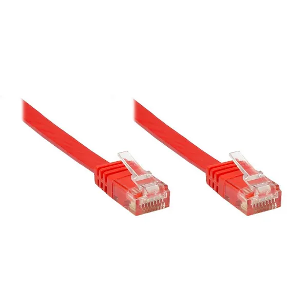 VARIA Group - 806U-F003R - Patchkabel Cat.6, U/UTP, 0.25m, rot